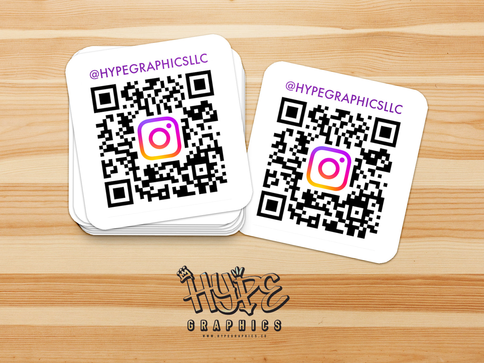 Bulk Custom QR Code Stickers: Waterproof UV Resistant Vinyl Decals ...